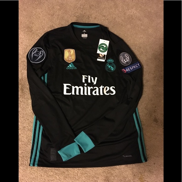 sergio ramos long sleeve jersey